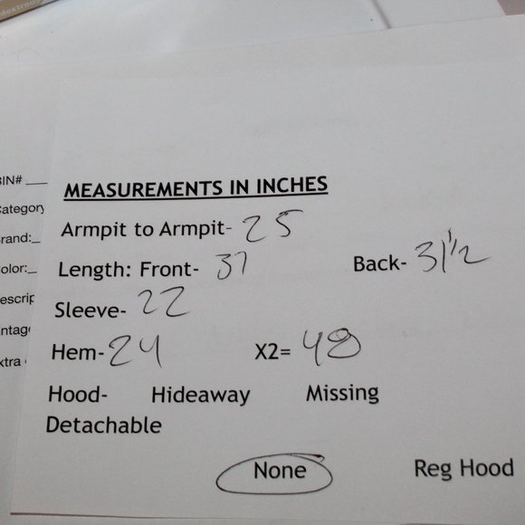 Patagonia Red Nylon Blend Lined Full Zip Windbreaker Hiking Jacket Size M - Picture 10 of 10